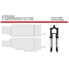 Image de Lizard Skins Film de protection pour fourche Frame Protector, S , Transparent - Brillant