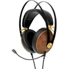 Image de Meze Audio 99 Classic Headset + Boom Mic Walnoot Goud