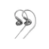 Image de Écouteurs intra-auriculaires filaires Meze Audio Astru 10 mm 2 broches avec adaptateur 4,4 à 3,5 mm Argent titanium - Neuf