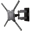 Image de Ergotron Neo-Flex - Kit de montage (plaque murale, bras de support, plaque d'écran, composants de gestion des câbles, 4 adaptateurs araignée) - forte charge - pour écran plat - aluminium extrudé - noir - Taille d'écran : 81.3-160 cm (32"-63")