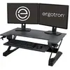 Image de Ergotron WorkFit-TL Poste de travail assis-debout - Installation pour moniteur / clavier - noir