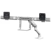 Image de Ergotron HX Desk Dual Monitor Arm - Kit de montage (poignée, bras articulé, fixation de serrage pour table, perçage du plateau, 2 articulations pivotantes, pièces de fixation, charnière, pièce d'extension)