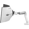 Image de Ergotron HX Series HX ARM WITH VERY HEAVY DUTY PIVOT DESK 144,8 cm (57 ) Bureau Blanc - Neuf