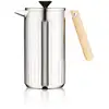 Image de Cafetière à piston BODUM Douro 1 L 8 tasses double paroi inox chromé - Neuf