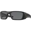 Image de Oakley Homme Oakley OO9096 FUEL CELL 909605 Lunettes de soleil Injecté Noir Gris Carré Polarisé Prizm