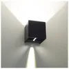 Image de Kosilum   Applique Murale Led Noire Ip54   Angle Ajustable   Métal   6.8w   Pour Intérieur Et Extérieur   Design Moderne