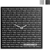 Image de Horloge magnétique pour tableau noir 50 x 50 cm, design moderne Nice Time - Noir
