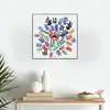 Image de Horloge murale colorée au design moderne pour le salon et le bureau Matisse
