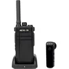 Image de Retevis RB637 Radio Bluetooth, talkie-walkie avec oreillette Bluetooth, 2000 mAh USB Rechargeable, lampe de poche, talkie-walkie mains libres avec clone sans fil (noir, 1 pièce)