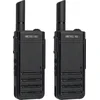 Image de Retevis RB639 Radio, tonalités d'appel, alarme d'urgence, ultra mince PMR446 USB-C Talkie-walkie rechargeable, VOX, Magasin Portable Radio pour la famille, Camping (2 pièces, noir)