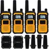 Image de Retevis RB648 Radio haute performance, étanche IP67, antichoc, talkie-walkie robuste, double PTT, VOX, radio rechargeable pour les entrepreneurs
