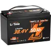 Image de LiTime 36V 50Ah Batteries Lithium Bluetooth Group 31 Moteur Trolling Marine