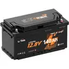 Image de Batterie LiFePO4 12V 140Ah avec Bluetooth, boîtier DIN H8 pour camping-cars