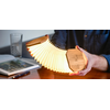 Image de Lampe pliante "Harmonica", bois de bambou - Gingko