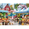 Image de Master Pieces Puzzle Old Mill Farm Stand 750 pièces Ferme