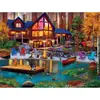 Image de Master Pieces Puzzle Lazy Days Cabin in the Cove 750 pièces Puzzle Fun