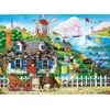 Image de Master Pieces Puzzle Rambling Rose Cottage 1000 pièces Puzzle amusant