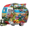 Image de Master Pieces Puzzle Happy Campers 1000 pièces multicolore
