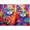 Image de Master Pieces Puzzle Rainbow Whiskers 1000 pièces multicolores