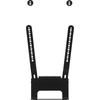 Image de Flexson FLXBTV1021 support pour téléviseur 165,1 cm (65") Noir