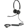 Image de Jabra Biz 2400 II USB-A CC MS On-Ear Stereo Headset - Microsoft Skype for Business Certified Noise-cancelling Corded Headphone with HD Voice and Programmable Controller en occasion ou reconditionné