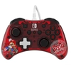 Image de Rock Candy: Mario Punch Rouge, Translucide USB Manette de jeu Analogique/Numérique Nintendo Switch, Nintendo Switch Lite, Nintendo Switch OLED - Neuf