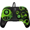Image de PDP REMATCH : 1-Up Glow in the Dark, Manette de jeu, Nintendo Switch, Nintendo Switch OLED, D-Pad, Bouton Home, Analogique / Numérique, Kabelgebunden, USB