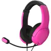 Image de PDP Nebula Casque Avec fil Arceau Gaming Noir, Rose - Neuf