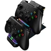Image de PDP Ladestation Dual Afterglow Wave schwarz für XBOX SeriesX