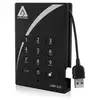 Image de Apricorn A25-3PL256-1000 disque dur externe 1 To 5400 tr/min USB Type-A 3.2 Gen 1 (3.1 Gen 1) Noir - Neuf