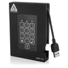 Image de Apricorn Aegis Padlock Fortress 500GB disque dur externe 500 Go 5400 tr/min USB Type-A 3.2 Gen 1 (3.1 Gen 1) Noir - Neuf