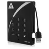 Image de Apricorn Aegis Padlock disque dur externe 2 To 5400 tr/min USB Type-A 3.2 Gen 1 (3.1 Gen 1) Noir - Neuf