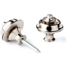 Image de Crochets De Ceinture Dunlop Straplock Dual Design Finition Nickel Sls1031n