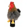 Image de Couvre-club poulet Daphne bois Gris TU DAHCHEN
