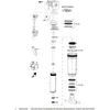 Image de Outil de purge RockShox pour tige Re:Aktiv, compatible avec Deluxe et Super Deluxe