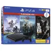 Image de Pack console PS4 Slim 1To + God of War + Horizon Zero Dawn Complete Edition + The Last of Us Remastered - Neuf