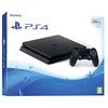 Image de Sony, PlayStation 4 Slim 500 Go, Console PS4 Slim + 1 Manette Sans Fil DUALSHOCK 4 V2, Châssis F, Couleur : Jet Black en occasion ou reconditionné