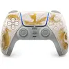 Image de Sony DualSense Wireless Controller - Ghost of Y tei Gold Limited Edition, manette de jeu, Android, MAC, PC, PlayStation 5, iOS, croix directionnelle, bouton Home, bouton Settings, bouton Share, analogique/numérique, rouge/vert/bleu, avec ou sans fil