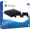 Image de Sony PlayStation 4 Slim 1TB + 2 Dualshock 4 V2 1 To Wifi Noir - Neuf