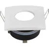 Image de Support Spot GU10 IP65 Carré Blanc 82mm