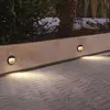 Image de Balise LED Saillie Ronde 2W 220V 55° Grise IP65 pour Escaliers - Blanc Neutre 4000K - 5500K