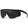 Image de Lunettes de soleil polarisées Wiley X Saber Advanced, noir, taille unique