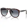Image de Persol Homme Persol PO0649 24/86 Lunettes de soleil Acétate Tortue Bleu Pilote Normale Ombré