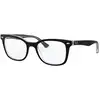 Image de Ray - Ban Femme Ray - Ban RX5285 2034 Montures optiques Acétate Noir Transparent Papillon Normale