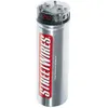 Image de Condensateur MTX AUDIO StreetWires ZNXC1F de 1 Farad et 24 volts pour systèmes audio automobile, avec voltmètre rouge intégré, très faible résistance interne, support de montage et distributeur à 4 voies