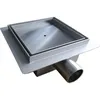 Image de Bernstein - Caniveau De Douche En Acier Inoxydable S8 Pour Douche Prêt À Carreler - Dimensions Sélectionnables 13,5x13,5cm