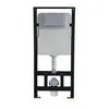 Image de Bâti-support Réglable Pour Toilettes Et Wc Suspendu G3004a - Plaque De Chasse Modèle 4112 Blanc Mat - Bernstein