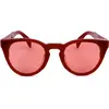 Image de Lunettes de soleil Rag & Bone RNB1013/S Red 61/20/145 pour femmes