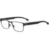 Image de Hugo Boss Homme Hugo Boss BOSS 1040 003 Montures optiques Acier Noir-opaque Carré