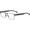 Image de Hugo Boss Homme Hugo Boss BOSS 1040 RIW Montures optiques Acier Gris Carré
